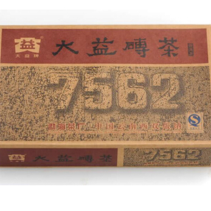 2006年大益 7562磚茶 熟茶 250克