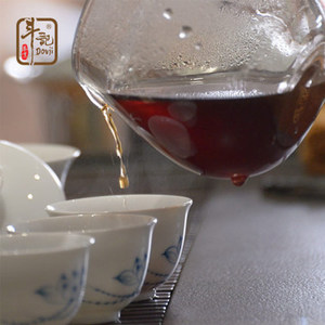 斗記2017年三年陳皮普洱茶湯