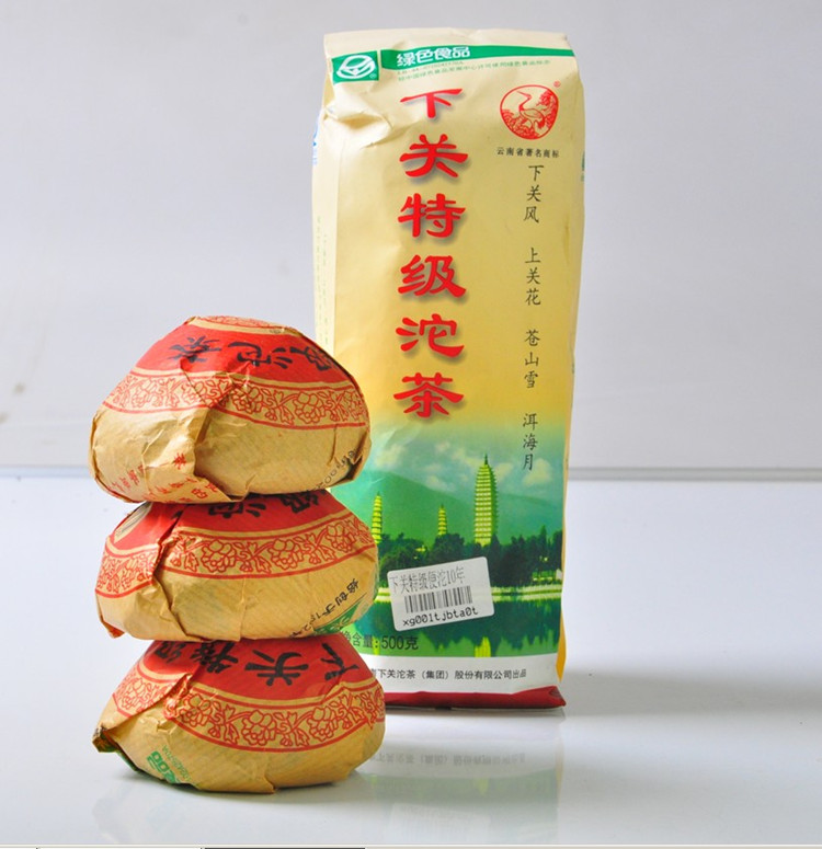 下關(guān)特級(jí)便沱茶100克生茶2012年下關(guān)沱茶集團(tuán)