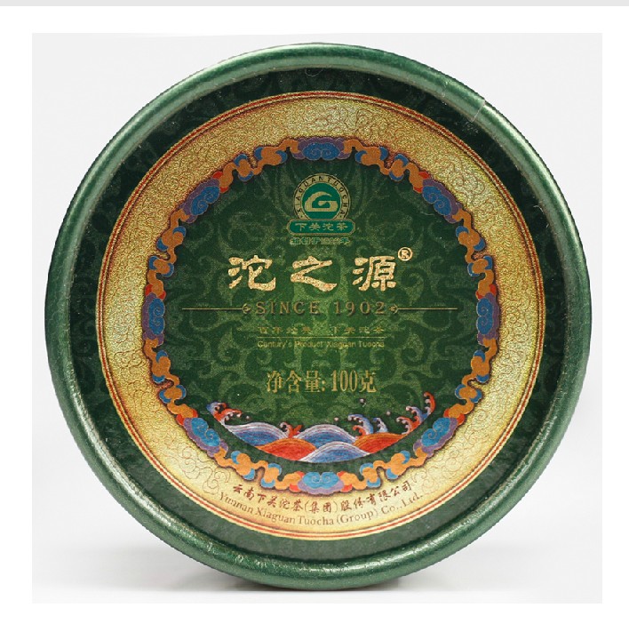 下關(guān)沱之源100克生茶2012年下關(guān)集團(tuán)